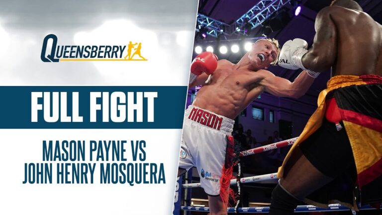 FULL FIGHT | Mason Payne vs John Henry Mosquera | Payne dazzles in impressive professional debut