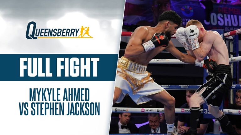 FULL FIGHT | Mykyle Ahmed vs Stephen Jackson | Vicious 2nd round stoppage in Ahmed's debut fight!