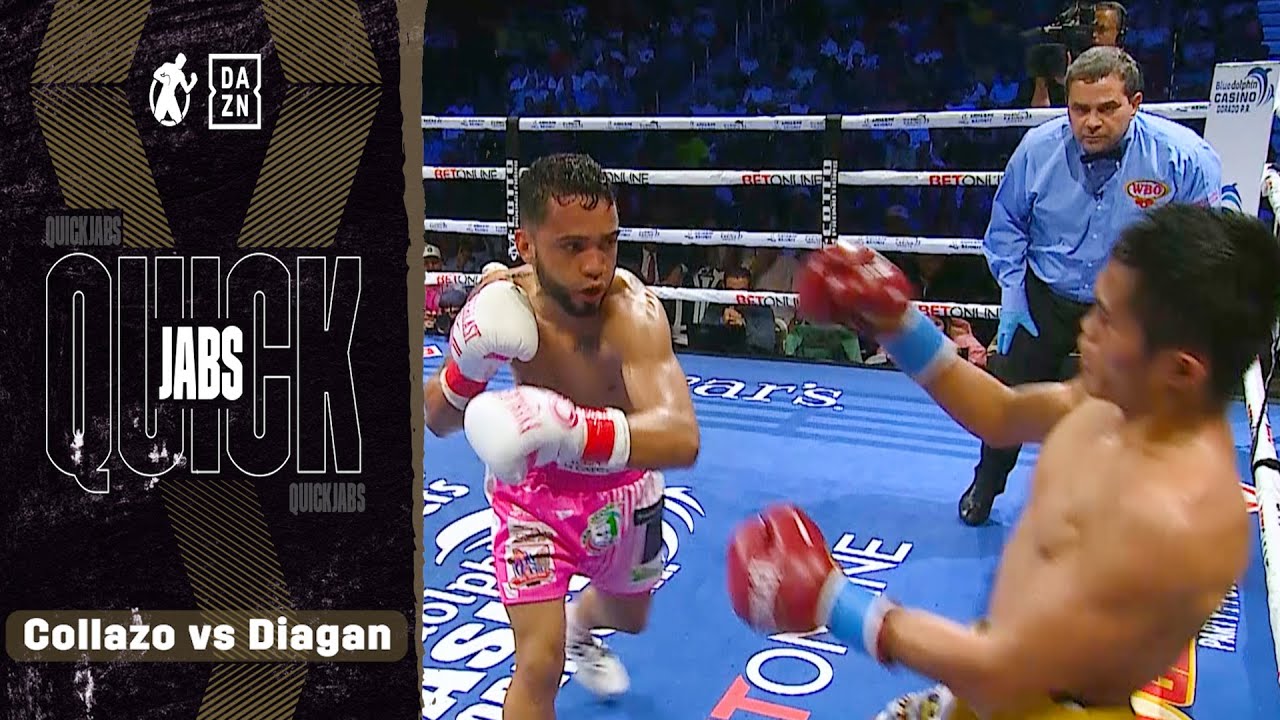 Quick Jabs | Oscar Collazo vs Garen Diagan! Last Year Collazo Made His 1st Title Defense On La Isla!