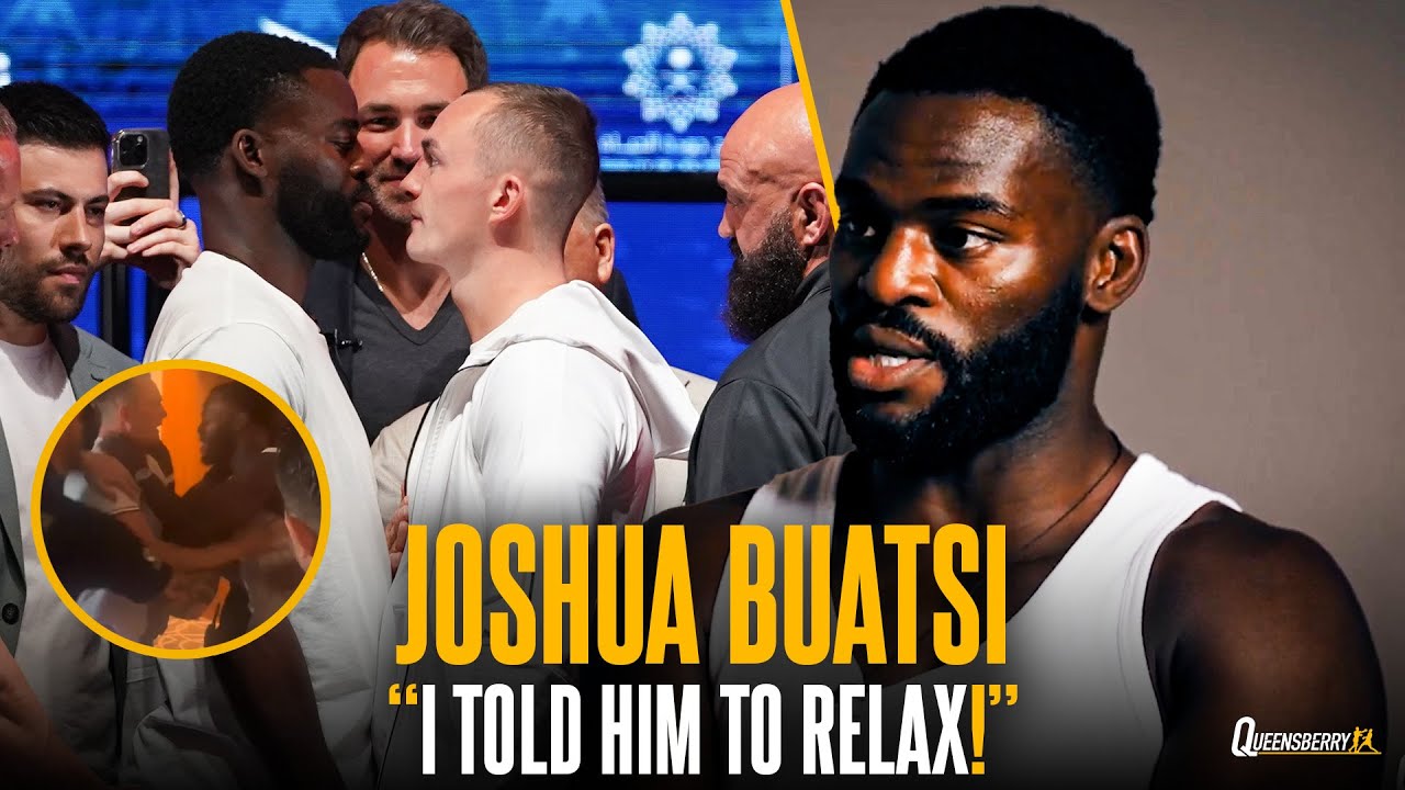 â€œI told him to RELAX!â€ | Joshua Buatsi on awkward Eddie Hearn re-union and Willy Hutchinson beef 🍿