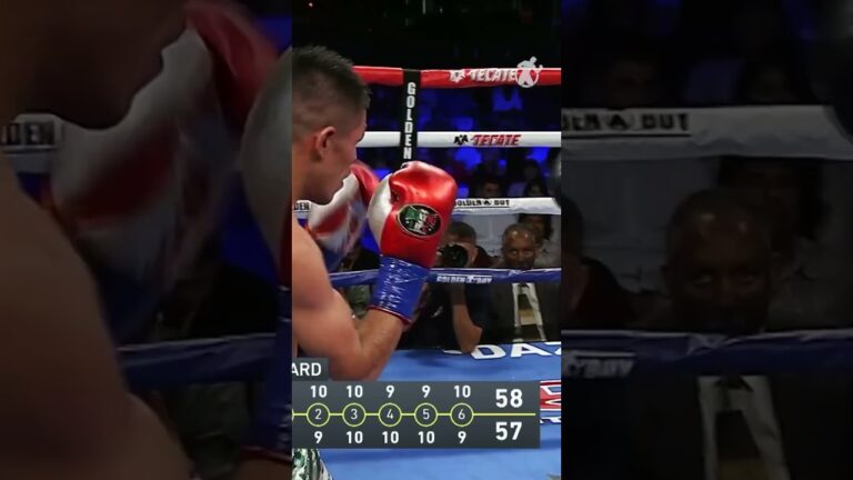 Emilio Sanchez with an eye-opening performance! 👀🥊 #goldenboypromotions #boxing