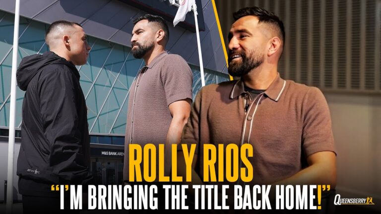 â€œIâ€™m bringing the title back homeâ€ Ronny Rios talks retirement and changing trainers 🥊