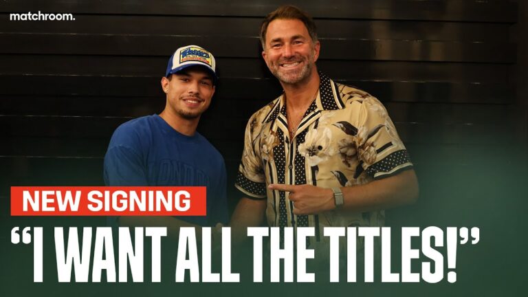 140lbs Wrecking Machine Ernesto 'Tito' Mercado Signs With Eddie Hearn