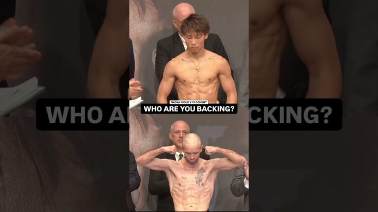 Naoya Inoue 🆚 TJ Doheny
