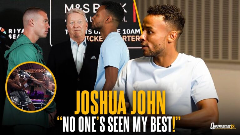 â€œNo oneâ€™s seen my bestâ€ 😤 Joshua John talks learning from losses and discusses Andrew Cain fight 👀