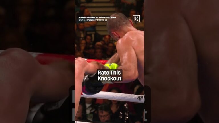 Rate this epic Canelo knockout 💥 #shorts