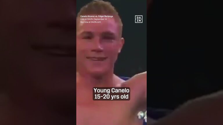 Canelo Alvarez's Incredible Boxing Journey 🤩 #shorts
