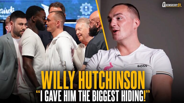 “I gave him the biggest HIDING!” 👀 | Willy Hutchinson recalls sparring Joshua Buatsi ahead of clash