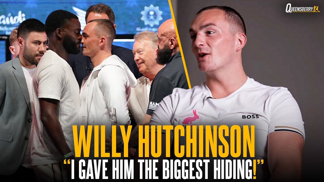 “I gave him the biggest HIDING!” 👀 | Willy Hutchinson recalls sparring Joshua Buatsi ahead of clash