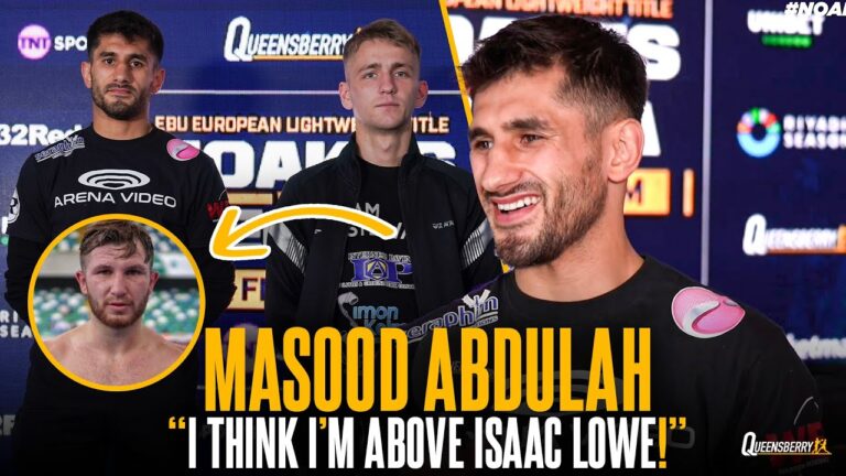 “Iâ€™m above Isaac Lowe!â€ | Masood Abdulah shoots on Featherweight veteran ahead of Commonwealth fight