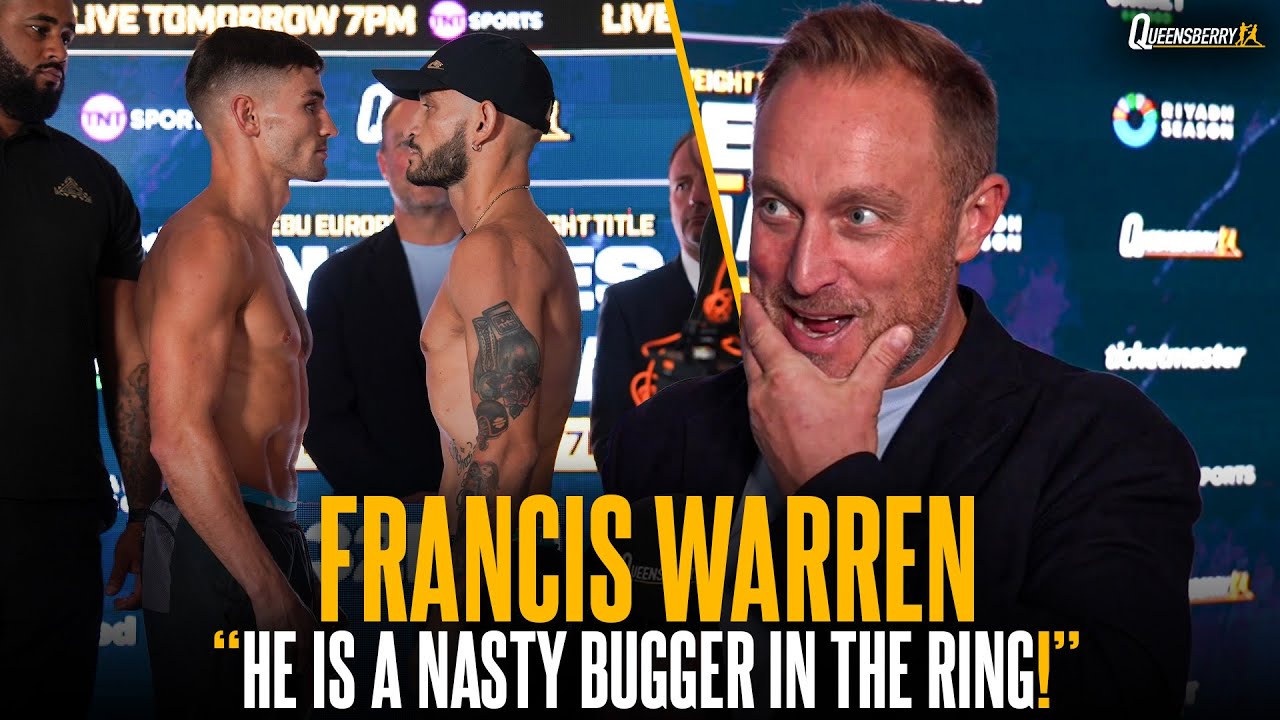 He is a â€œNASTY BUGGERâ€ in the ring! 😤 Francis Warren on Sam Noakesâ€™ upcoming title defence