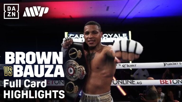 FULL CARD HIGHLIGHTS | KEVIN HAYLER BROWN VS JOHN BAUZA