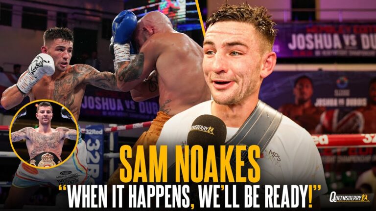 Sam Noakes wants Mark Chamberlain NOW 😳 | The European Champ warns fellow lightweight rival 👀