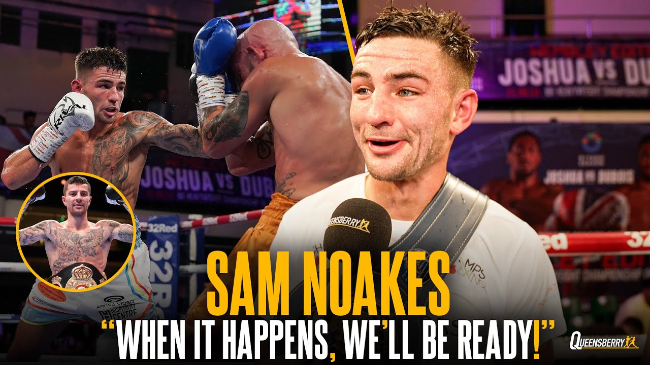 Sam Noakes wants Mark Chamberlain NOW 😳 | The European Champ warns fellow lightweight rival 👀