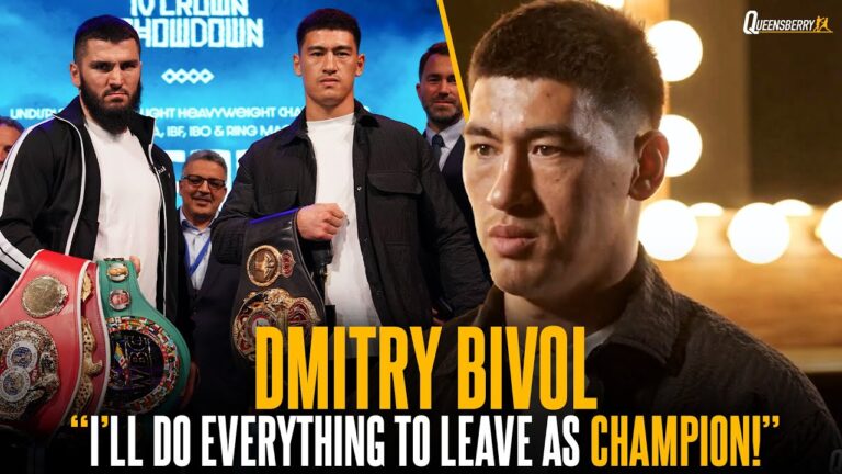 Dmitry Bivol vows to give EVERYTHING to break Artur Beterbiev's streak in undisputed clash 💥