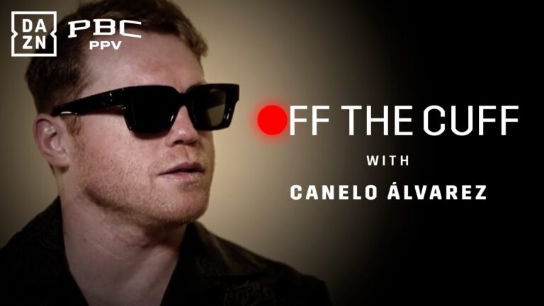 “I try to be great in everything” – Off The Cuff With Canelo Alvarez