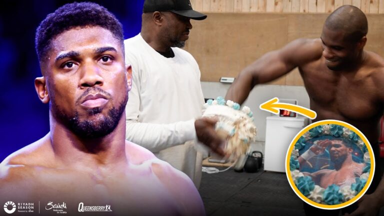 🍰 Daniel Dubois SMASHES Anthony Joshua's FACE 😱 EPIC Mind Games On His BIRTHDAY Stuns The WHOLE Gym!