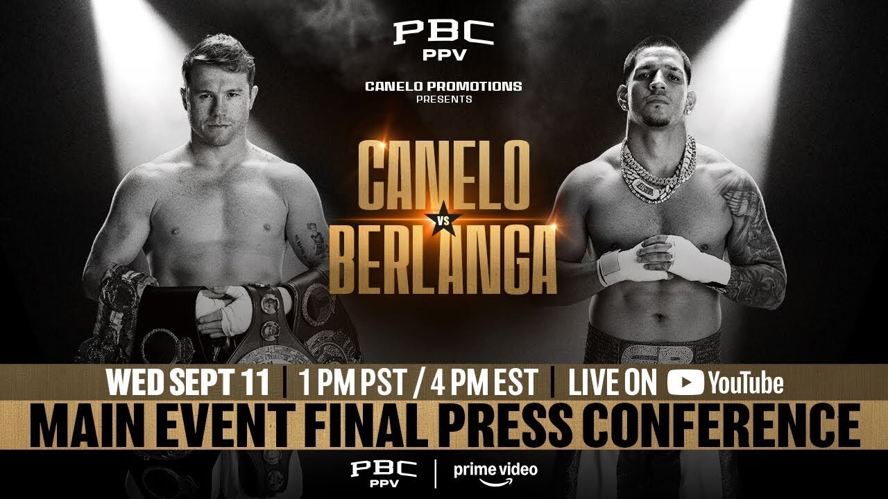 Canelo vs. Berlanga: Main Event Press Conference | PBC PPV on Prime Video