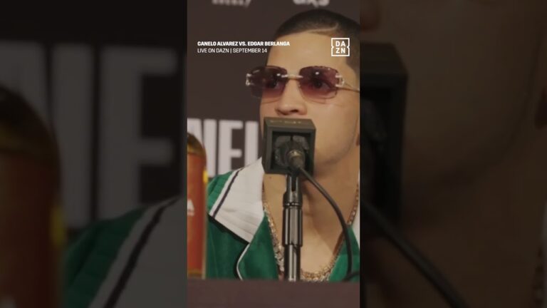 BERLANGA CALLS 6TH ROUND STOPPAGE! CANELO RESPONDS