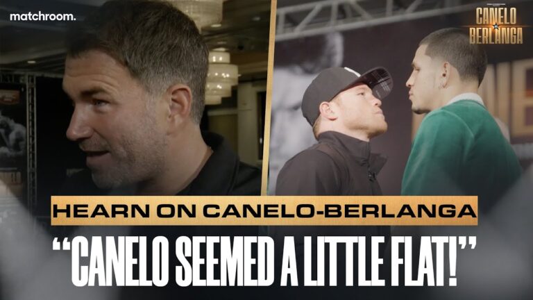 “Edgar Is One Of The Biggest Punchers In The World!” – Eddie Hearn Talks Canelo Vs Berlanga