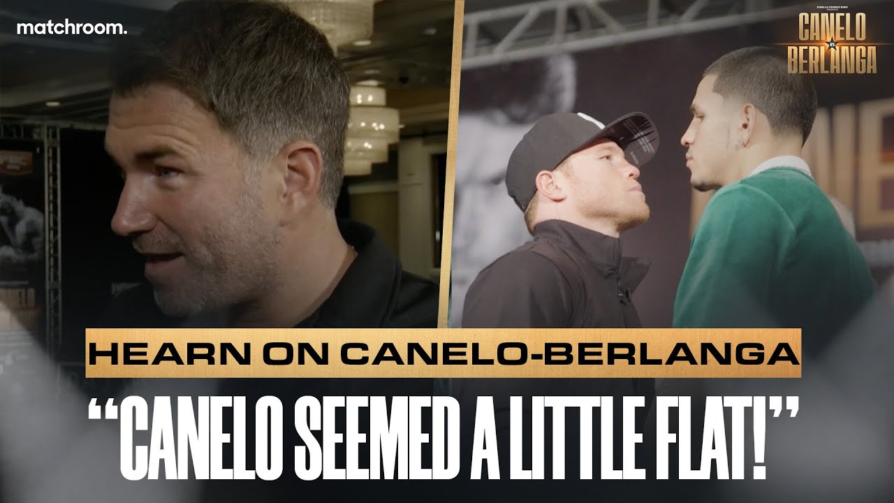 “Edgar Is One Of The Biggest Punchers In The World!” – Eddie Hearn Talks Canelo Vs Berlanga