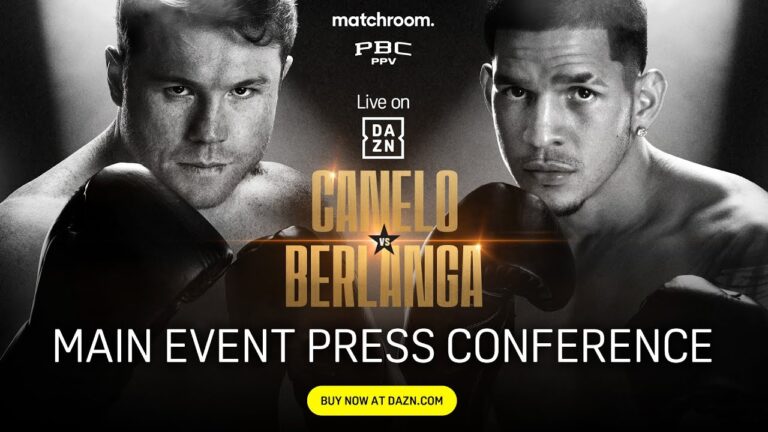 🔴 CANELO ALVAREZ VS. EDGAR BERLANGA MAIN EVENT PRESS CONFERENCE LIVESTREAM