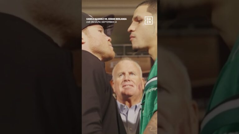 CANELO ALVAREZ VS. EDGAR BERLANGA SPICY FACE OFF