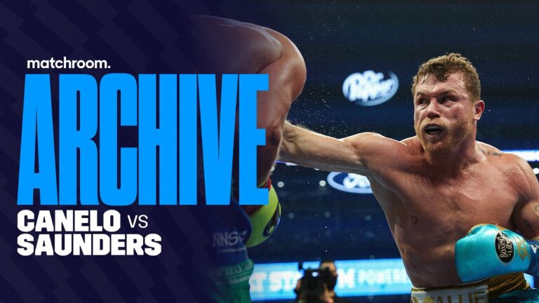 Canelo Alvarez Busts Up Billy Joe Saunders: Canelo Vs Saunders Full Fight