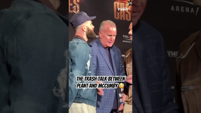 This Plant McCumby face off though 😳