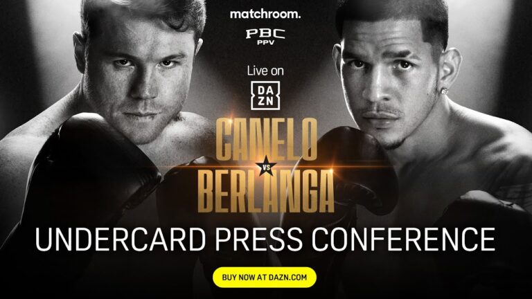 CANELO ALVAREZ VS. EDGAR BERLANGA UNDERCARD PRESS CONFERENCE LIVESTREAM