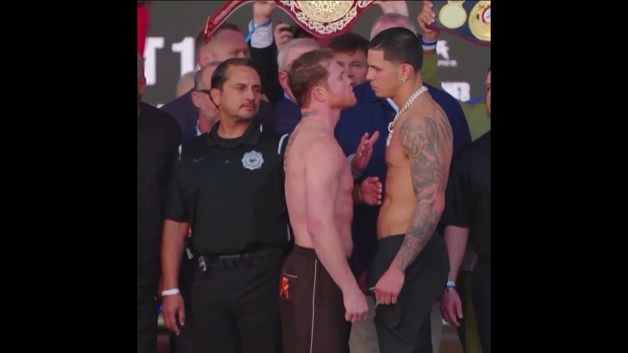 Canelo Alvarez Vs Edgar Berlanga: Final Face Off 👁️👁️
