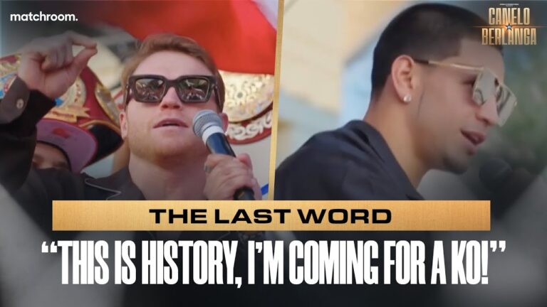 “It's Going To Be WAR!” – Canelo Alvarez & Edgar Berlanga Give Final Predictions