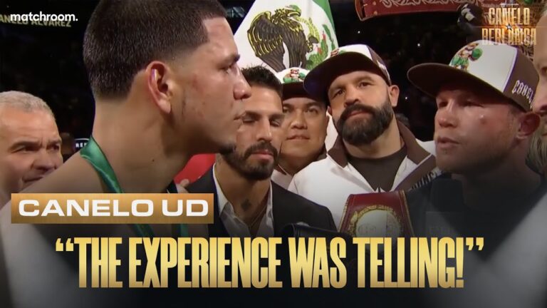 “I'm The Best Fighter In The World!”- Canelo Alvarez & Edgar Berlanga Post-Fight