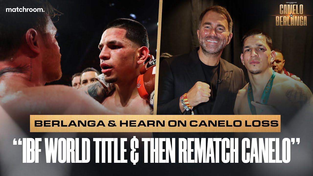 “I Proved I'm A Great Fighter” Edgar Berlanga & Eddie Hearn React To Canelo Defeat