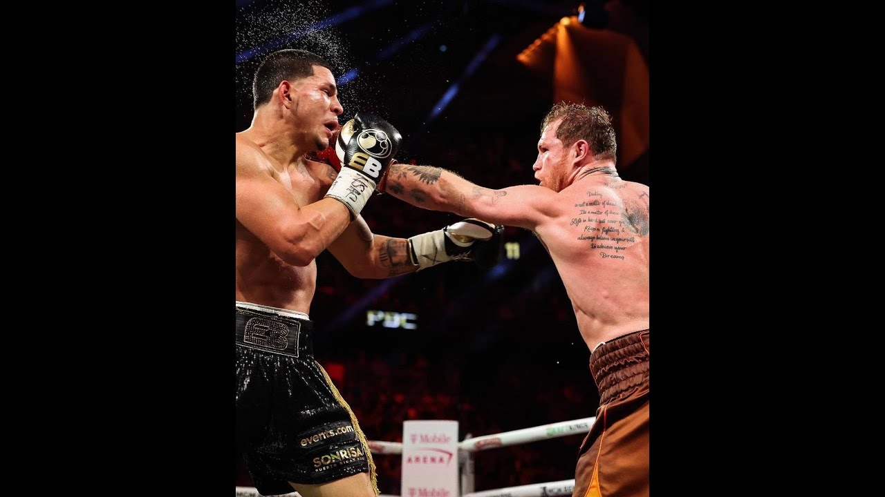 Canelo Alverez Put On A Master Class Against Berlanga #boxing #dazn #canelo #caneloberlanga