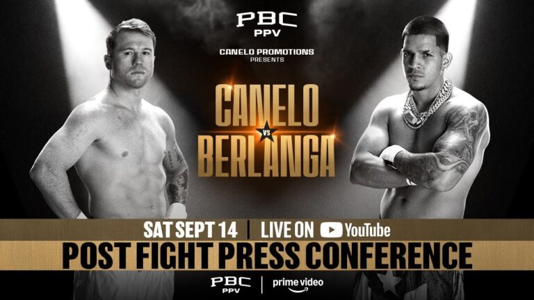 POST-FIGHT PRESS CONFERENCE | #CaneloBerlanga Fight Week
