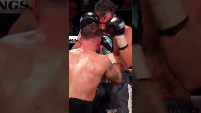 The hooks from #CalebPlant that lead to the TKO stoppage were destructive 💥. #PlantMcCumby