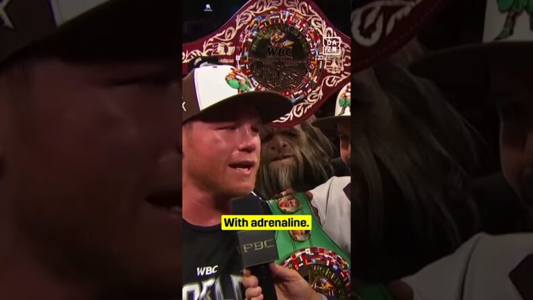 Canelo Alvarez: “I'm Mexican, man!” 🇲🇽🤣 #CaneloBerlanga