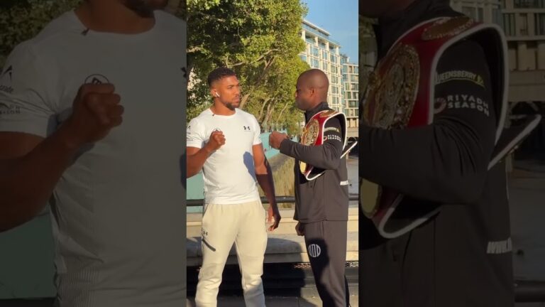 The FIRST face off of fight week!  #JoshuaDubois