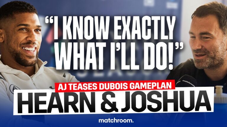 â€œ3 Time Is The Icing On The Cakeâ€- Anthony Joshua & Eddie Hearn On Daniel Dubois & Relationship