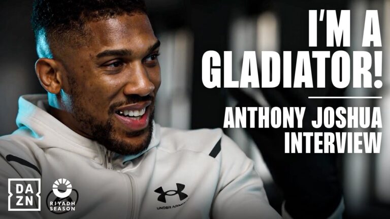 “I wanna see a beast in that ring” – Up Close With Anthony Joshua