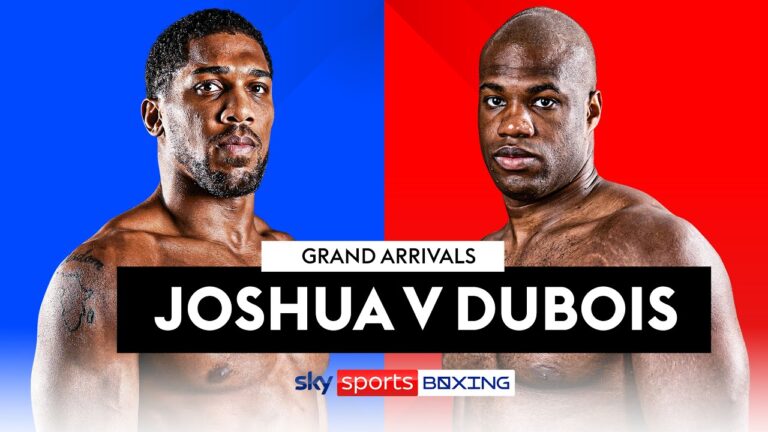 ANTHONY JOSHUA V DANIEL DUBOIS! 🔥 | Live Grand Arrivals
