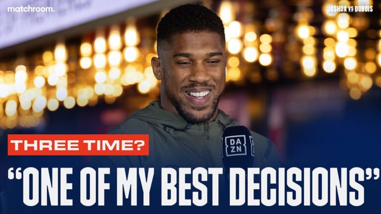 “I Want To Level Up & Get Closer To Greatness” Anthony Joshua On Ben Davison Link-Up & Daniel Dubois