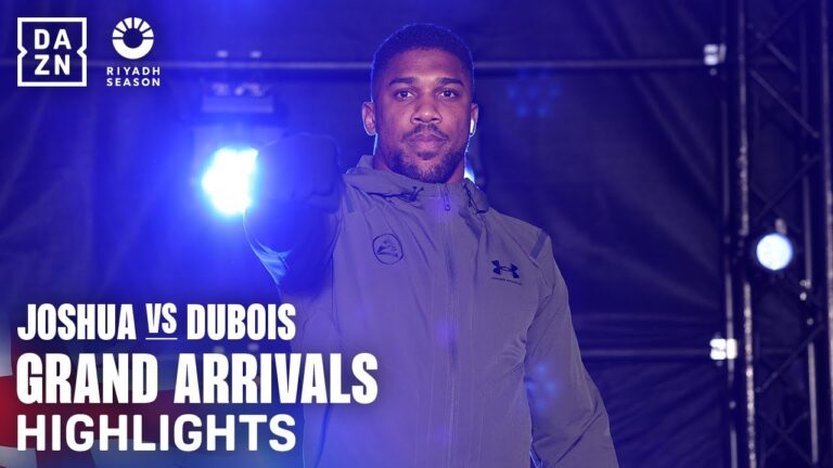 Grand Arrivals | Anthony Joshua vs Daniel Dubois