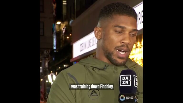 Anthony Joshua Reveals Ben Davison Conversation After Oleksandr Usyk Defeat