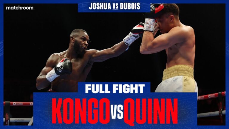 Chris Kongo vs Jacob Quinn: Full Fight (Joshua Vs Dubois Workout)