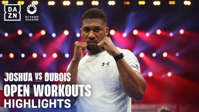 Open Workout Highlights | Anthony Joshua vs Daniel Dubois