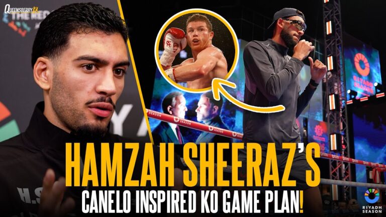 🚨 REVEALED! The BRUTAL Hamzah Sheeraz Canelo Inspired KO Game Plan To ELIMINATE Tyler Denny 💥