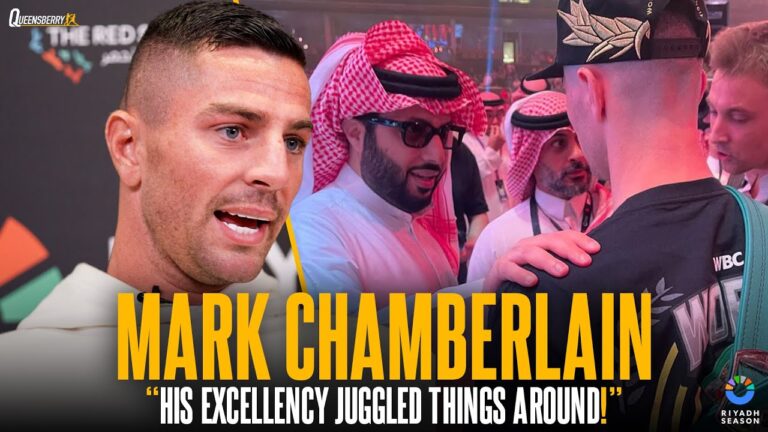 “His Excellency Juggled Things Around!” 🙌 Mark Chamberlain Thanks Turki Alalshikh For Wembley Chance