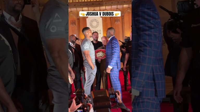 Joshua & Duboisâ€™ frosty face-off 🥶